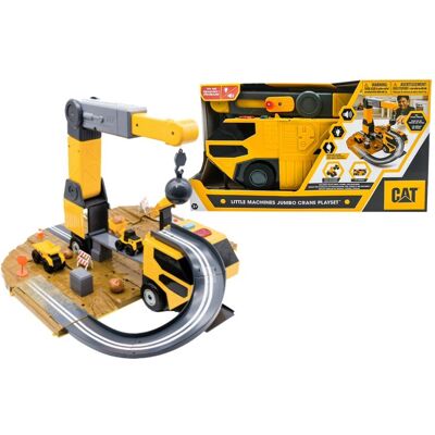 Funrise CAT Zestaw budowa auto dźwig+tor Funrise CAT Zestaw budowa auto dźwig+tor