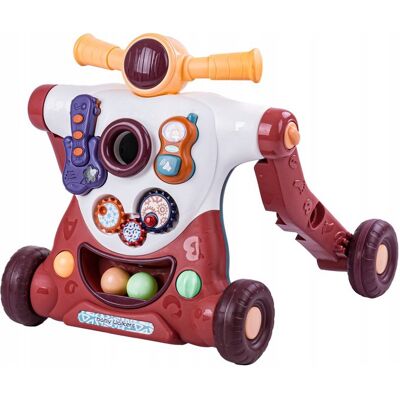 Tobbi-Toys Chodzik Edukacyjny 3w1 Pchacz Hulajnoga Jeździk Tobbi-Toys Chodzik Edukacyjny 3w1 Pchacz Hulajnoga Jeździk