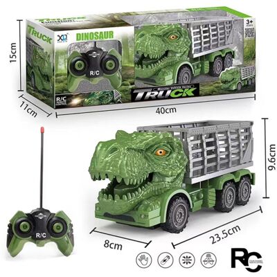 Inny producent Ciężarówka Dinozaur Zdalnie Sterowany Pilotem Otwierana Klapa Pilot Led Rc Inny producent Ciężarówka Dinozaur Zdalnie Sterowany Pilotem Otwierana Klapa Pilot Led Rc