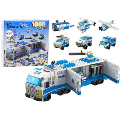 Lean Toys CIĘŻARÓWKA I POJAZDY KLOCKI ZESTAW KONSTRUKCYJNY Lean Toys CIĘŻARÓWKA I POJAZDY KLOCKI ZESTAW KONSTRUKCYJNY