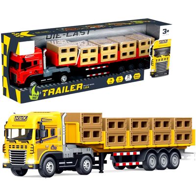 Trifox Auto Trailer Ciężarówka Pojazd Samochód Transportowy Zabawka Dla Dzieci Trifox Auto Trailer Ciężarówka Pojazd Samochód Transportowy Zabawka Dla Dzieci