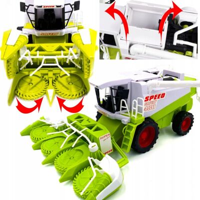 Inny producent Claas Duży Kombajn Do Kukurydzy Traktor Zabawka >Ruchome Elementy <> Napęd< Inny producent Claas Duży Kombajn Do Kukurydzy Traktor Zabawka >Ruchome Elementy <> Napęd<