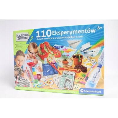 Clementoni CLE Naukowa zabawa 110 Eksperymentów 50720 Clementoni CLE Naukowa zabawa 110 Eksperymentów 50720