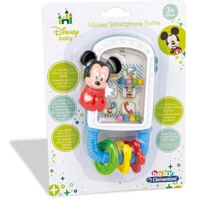 Clementoni Baby, Myszka Miki i Przyjaciele, gryzak Smartfon Clementoni Baby, Myszka Miki i Przyjaciele, gryzak Smartfon
