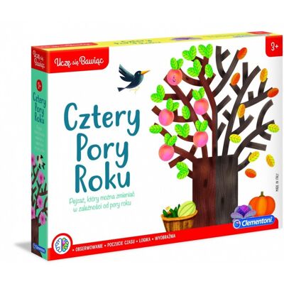 Clementoni, gra edukacyjna Cztery pory roku, 50608 Clementoni, gra edukacyjna Cztery pory roku, 50608