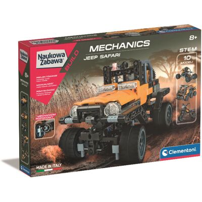 Clementoni Zestaw Naukowy Laboratorium Mechaniki Jeep Safari Clementoni Zestaw Naukowy Laboratorium Mechaniki Jeep Safari