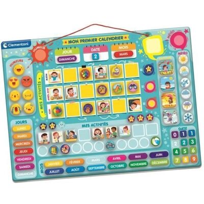Clementoni 52917 Edukacyjna zabawka - Magnetyczny kalendarz Clementoni 52917 Edukacyjna zabawka - Magnetyczny kalendarz