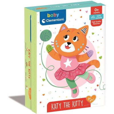 Clementoni Baby dla Ciebie Pluszowy Kot Katka - Pluszowa Zabawka Clementoni Baby dla Ciebie Pluszowy Kot Katka - Pluszowa Zabawka