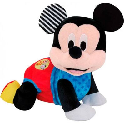 Clementoni - Pluszowa Maskotka Mickey z Disney Baby, Hiszpańska Edycja Premium Clementoni - Pluszowa Maskotka Mickey z Disney Baby, Hiszpańska Edycja Premium