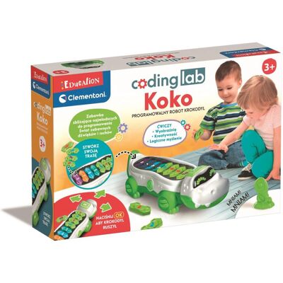 Clementoni - Koko Crocodile 50108 P6 - Krokodyl - Robot Clementoni - Koko Crocodile 50108 P6 - Krokodyl - Robot