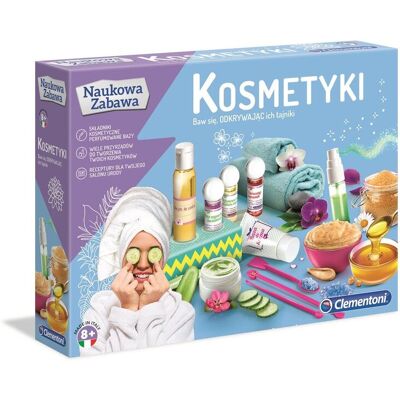 Clementoni, zestaw naukowy Kosmetyki Clementoni, zestaw naukowy Kosmetyki