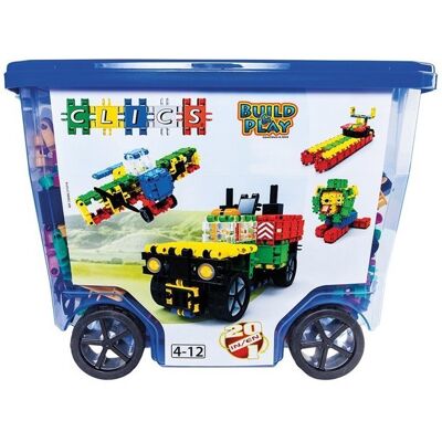 Clics Toys Clics, klocki konstrucyjne Rollerbox 20w1 Clics Toys Clics, klocki konstrucyjne Rollerbox 20w1