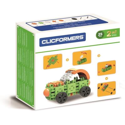 Clics Toys, klocki clics clicformers craft set green 25 Clics Toys, klocki clics clicformers craft set green 25