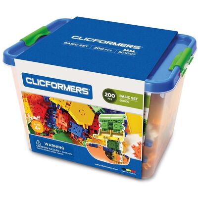 Clics Toys, klocki konstrukcyjne clics clicformers 200 sztuk Clics Toys, klocki konstrukcyjne clics clicformers 200 sztuk