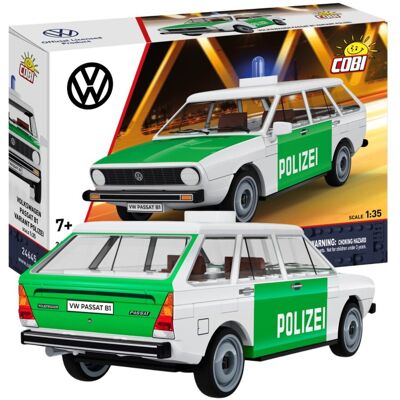 Cobi Action Town Samochód Passat B1 Variant Polizei 116 Kl., Cobi-24645 Cobi Action Town Samochód Passat B1 Variant Polizei 116 Kl., Cobi-24645