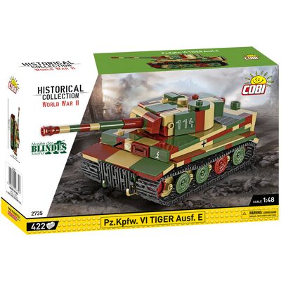 COBI, Historical Collection Wwii, Czołg Pz.Kpfw.Vi Tiger Ausf.E 2In1 428 Kl., Cobi-2735 COBI, Historical Collection Wwii, Czołg Pz.Kpfw.Vi Tiger Ausf.E 2In1 428 Kl., Cobi-2735