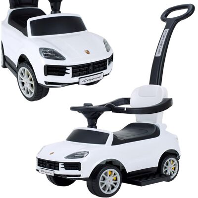 COIL Jeździk pchacz chodzik Porsche Cayenne 3w1 muzyka autko samochód biały COIL Jeździk pchacz chodzik Porsche Cayenne 3w1 muzyka autko samochód biały