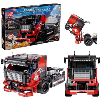 COIL Klocki konstrukcyjne zestaw 570 elementów el. Auto ciężarowe TIR zdalnie sterowany COIL Klocki konstrukcyjne zestaw 570 elementów el. Auto ciężarowe TIR zdalnie sterowany