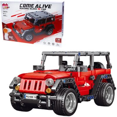 Coil Klocki kostrukcyjne Jeep auto terenowe zdalnie sterowany 1:16 448 el. Coil Klocki kostrukcyjne Jeep auto terenowe zdalnie sterowany 1:16 448 el.