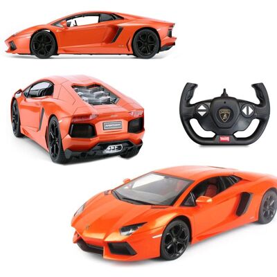 COIL Samochód zdalnie sterowany Lamborghini Coupe na pilota auto RC 1: 10 orange COIL Samochód zdalnie sterowany Lamborghini Coupe na pilota auto RC 1: 10 orange