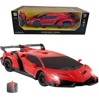 Coil Samochód Zdalnie Sterowany Lamborghini Rc 1:14 Red Coil Samochód Zdalnie Sterowany Lamborghini Rc 1:14 Red