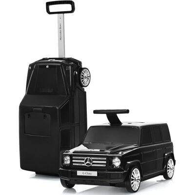 COIL Walizka Jeździk 3W1 Mercedes G-CLASS Auto samochód dla dzieci czarny COIL Walizka Jeździk 3W1 Mercedes G-CLASS Auto samochód dla dzieci czarny