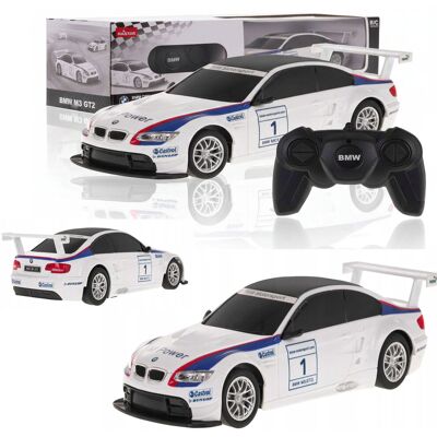 COIL Zdalnie sterowany samochód auto BMW białe 1:24 na pilota COIL Zdalnie sterowany samochód auto BMW białe 1:24 na pilota