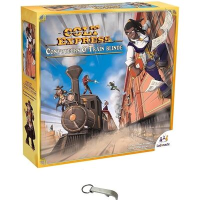 Inny producent Colt Express przenośniki i pociągi opancerzone, wersja francuska + 1 Decap Blumie (przenośniki) Inny producent Colt Express przenośniki i pociągi opancerzone, wersja francuska + 1 Decap Blumie (przenośniki)
