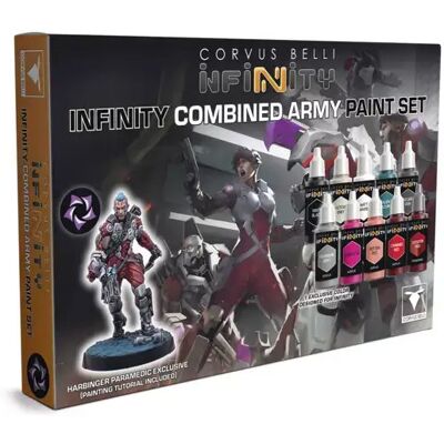 Corvus Belli Combined Army Paint Set Harbinger Paramedic Exclusive, Infinity Corvus Belli Combined Army Paint Set Harbinger Paramedic Exclusive, Infinity