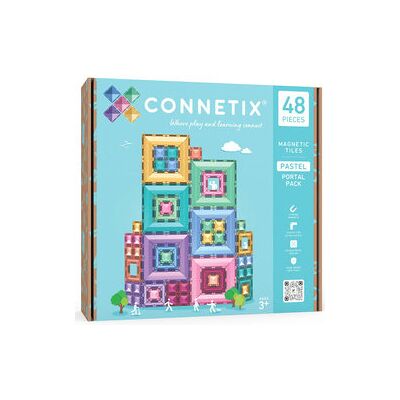 CONNETIX - Klocki magnetyczne Pastel Portal Pack 48 el. CONNETIX - Klocki magnetyczne Pastel Portal Pack 48 el.