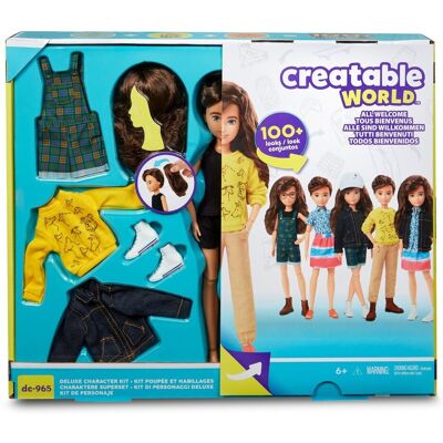 Mattel Creatable World, lalka zestaw startowy 7 Mattel Creatable World, lalka zestaw startowy 7