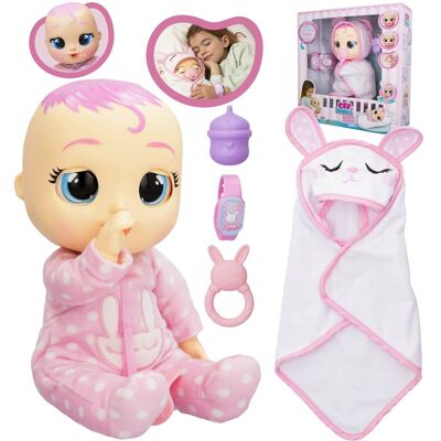 sarcia.eu Cry Babies PŁACZĄCY bobas Newborn Coney, lalka + akcesoria, INTERAKTYWNA, DUŻA 30 cm, ŁZY I DŹWIĘK sarcia.eu Cry Babies PŁACZĄCY bobas Newborn Coney, lalka + akcesoria, INTERAKTYWNA, DUŻA 30 cm, ŁZY I DŹWIĘK