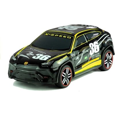 Lean Toys CZARNE ZDALNIE STEROWANE AUTO SPORTOWE Z PILOTEM Lean Toys CZARNE ZDALNIE STEROWANE AUTO SPORTOWE Z PILOTEM