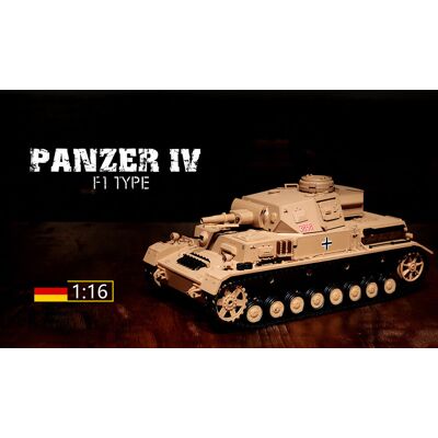 Inny producent Czołg zdalnie sterowany ASG 1:16 DAK Pz Kpfw IV Ausf. F-1 RTR 2.4Ghz - Heng Long 3858-1B (P) Inny producent Czołg zdalnie sterowany ASG 1:16 DAK Pz Kpfw IV Ausf. F-1 RTR 2.4Ghz - Heng Long 3858-1B (P)
