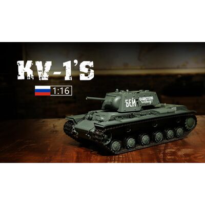 Inny producent Czołg zdalnie sterowany ASG/dźwięk/dym 1:16 Russia KV-1 RTR 2.4Ghz - Heng Long 3878-1U (S) Inny producent Czołg zdalnie sterowany ASG/dźwięk/dym 1:16 Russia KV-1 RTR 2.4Ghz - Heng Long 3878-1U (S)