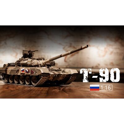 Inny producent Czołg zdalnie sterowany ASG/IR/dźwięk/dym 1:16 Russia T-90 RTR 2.4Ghz - Heng Long 3938-1U (S) Inny producent Czołg zdalnie sterowany ASG/IR/dźwięk/dym 1:16 Russia T-90 RTR 2.4Ghz - Heng Long 3938-1U (S)