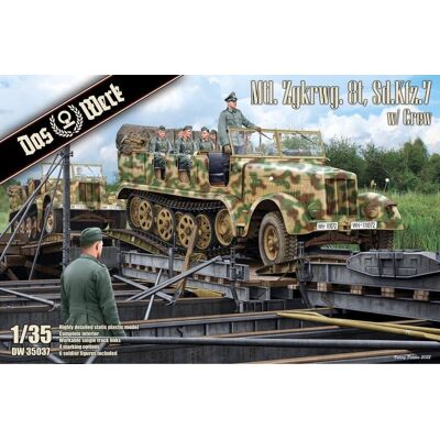 Inny producent Das Werk 35037 Mtl. Zgkrwg. 8t, Sd.Kfz. 7 w/Crew 1/35 Inny producent Das Werk 35037 Mtl. Zgkrwg. 8t, Sd.Kfz. 7 w/Crew 1/35