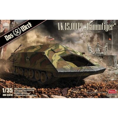 Inny producent Das Werk DW35018 VK45.01(P) Rammtiger 1/35 Inny producent Das Werk DW35018 VK45.01(P) Rammtiger 1/35