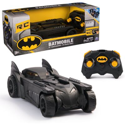 Spin Master DC Batman Samochód Zdalnie Sterowany Batmobile RC 1:18 6071202 Spin Master DC Batman Samochód Zdalnie Sterowany Batmobile RC 1:18 6071202