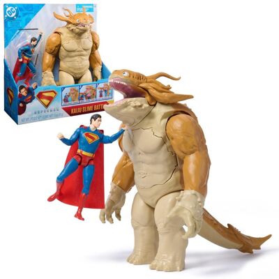 Dc Comics, Superman, Superman Vs. Kaiju Slime Battle, Action Figure With Giantkids Playset, Super Heroes Toys For Boys And Girls Ages 4 And Up Dc Comics, Superman, Superman Vs. Kaiju Slime Battle, Action Figure With Giantkids Playset, Super Heroes Toys For Boys And Girls Ages 4 And Up