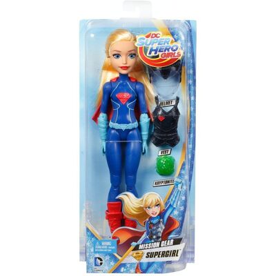 Mattel DC Super Hero Girls, Tajna misja, lalka Supergirl Mattel DC Super Hero Girls, Tajna misja, lalka Supergirl