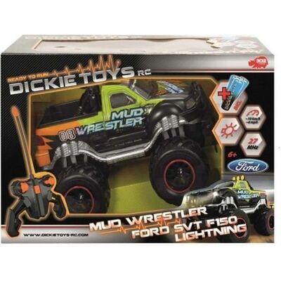 Dickie Toys 201119455 Czerwony Monster Truck - RC, Elektryczny, 1:16 Dickie Toys 201119455 Czerwony Monster Truck - RC, Elektryczny, 1:16