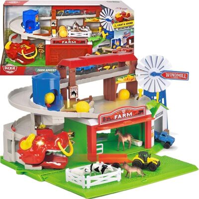 Zestaw Przygód na Farmie Dickie Toys - Wielokolorowy - Zabawka Zestaw Przygód na Farmie Dickie Toys - Wielokolorowy - Zabawka