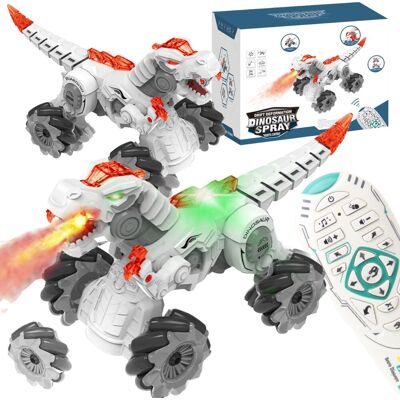 Import ProNice DINOZAUR SMOK ROBOT ZDALNIE STEROWANY ŚWIATŁO DŻWIĘK CHODZI PARA DYM RYCZY Import ProNice DINOZAUR SMOK ROBOT ZDALNIE STEROWANY ŚWIATŁO DŻWIĘK CHODZI PARA DYM RYCZY