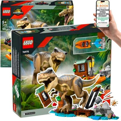 Dinozaury i przygody z LEGO Jurassic World (76975) PREZENT DLA DZIECI SYNA CÓRKI + EBOOK-1 Dinozaury i przygody z LEGO Jurassic World (76975) PREZENT DLA DZIECI SYNA CÓRKI + EBOOK-1