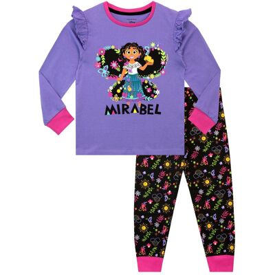 Disney Dziewczyny Piżama Encanto Purpurowy 110 Disney Dziewczyny Piżama Encanto Purpurowy 110