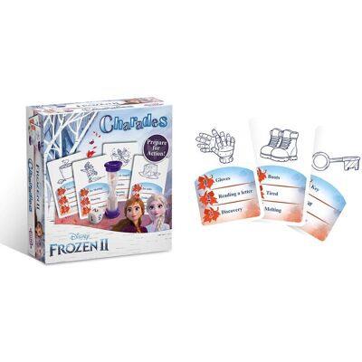 Disney Frozen 2 Charades gra karciana dla dzieci i rodzin Disney Frozen 2 Charades gra karciana dla dzieci i rodzin