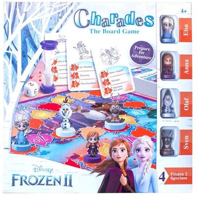 Disney Frozen 2 rodzinna gra planszowa Charades dzieci w wieku 4,5,6,7 lat Disney Frozen 2 rodzinna gra planszowa Charades dzieci w wieku 4,5,6,7 lat