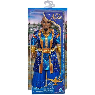 Genie modna lalka w formie ludzkiej, możliwa figura z ubraniami i akcesoriami, inspirowana folią na życie Disney's Aladdin, zabawka dla 3 lat Genie modna lalka w formie ludzkiej, możliwa figura z ubraniami i akcesoriami, inspirowana folią na życie Disney's Aladdin, zabawka dla 3 lat