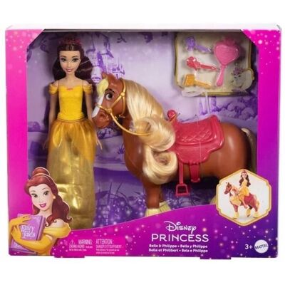 Inny producent Disney Lalka Księżniczka Bella z koniem Phillippe Inny producent Disney Lalka Księżniczka Bella z koniem Phillippe